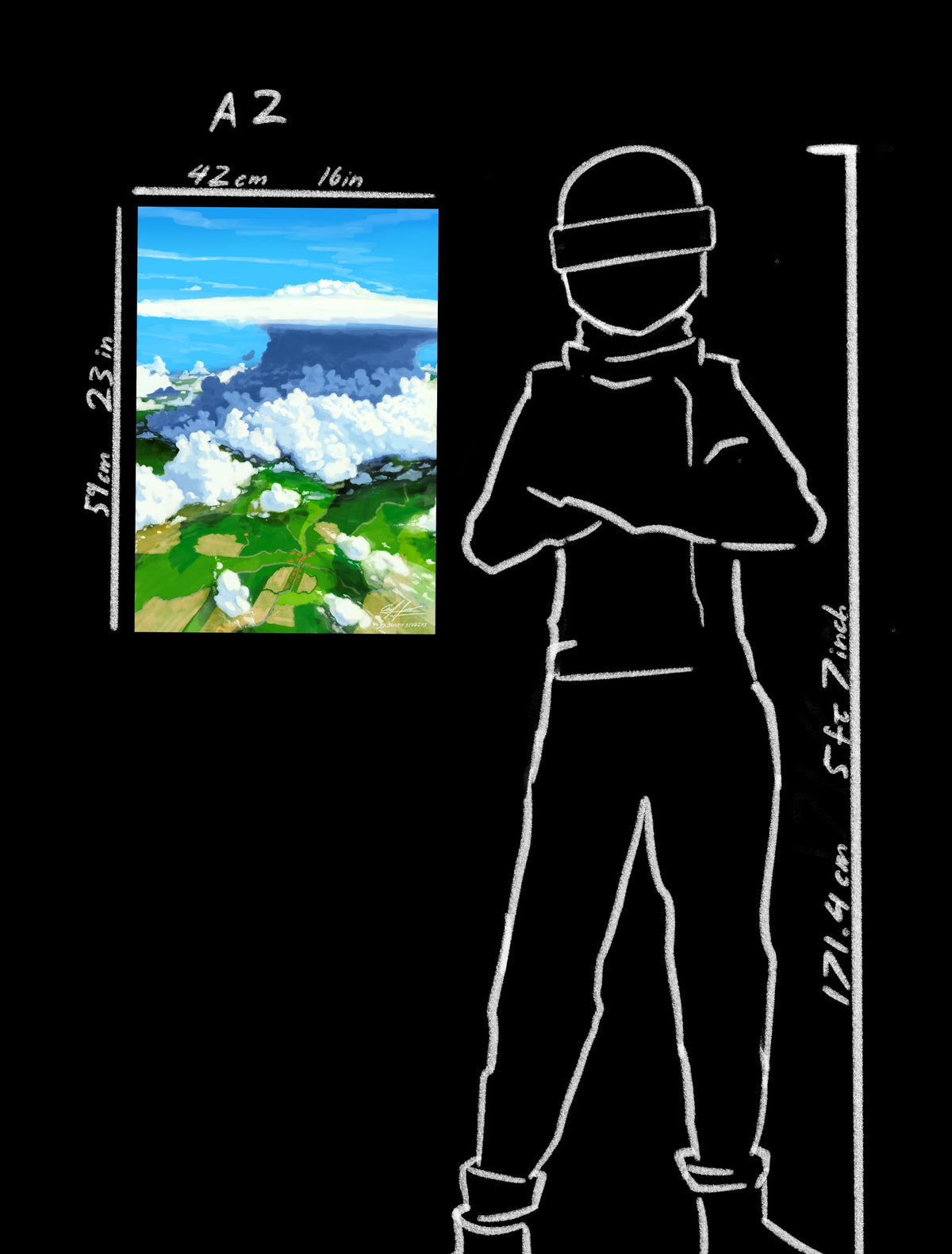 Rocket Man (Just Clouds)